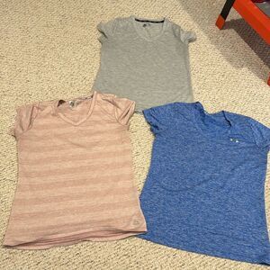 Reebok & Under Armour Women’s Athletic Dri-Fit Shirts Size Small and Medium